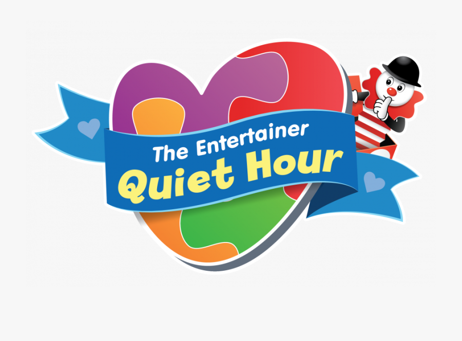 The Entertainer Quiet Hour Logo - Entertainer Quiet Hour, Transparent Clipart