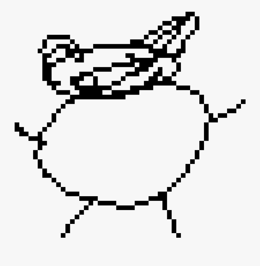 Peppa Pig Fanart - Music Icon Pixelated, Transparent Clipart