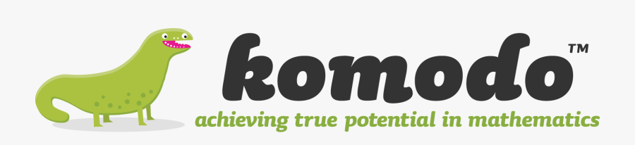 Komodo Math Logo, Transparent Clipart