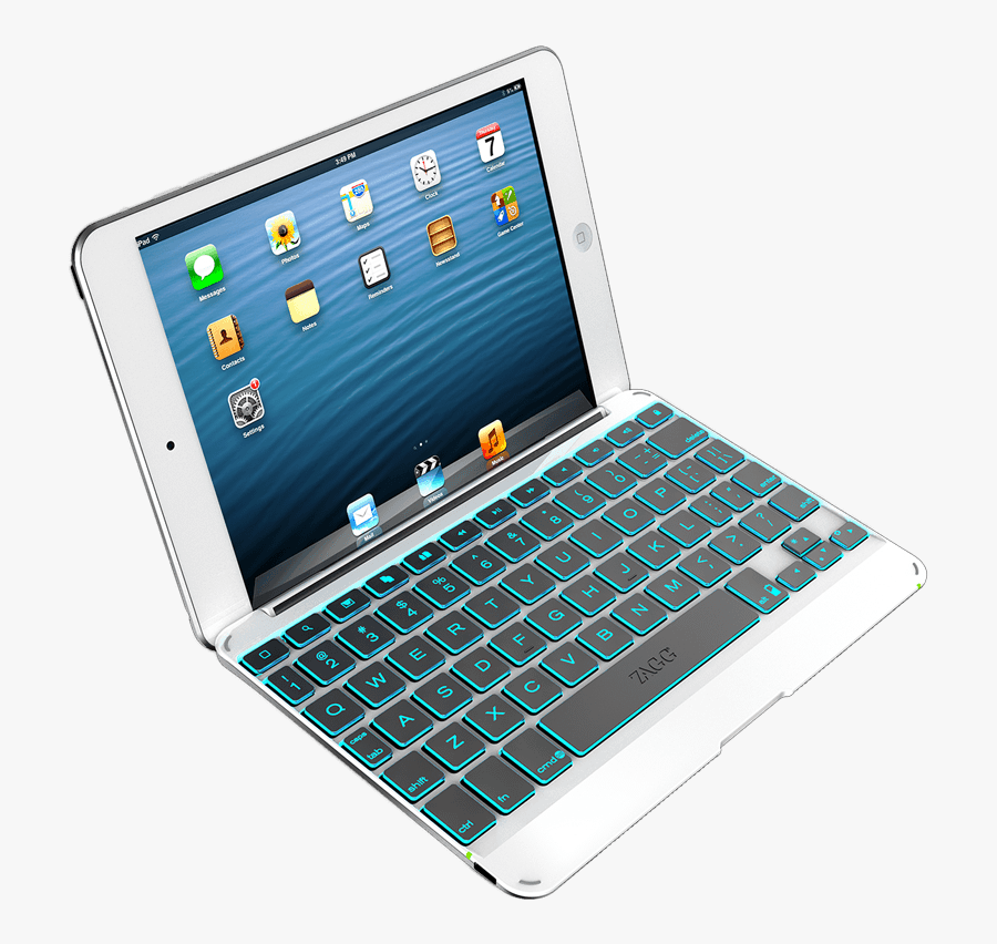 Keyboard Ipad Clipart - Zagg Keyboard Ipad Mini, Transparent Clipart