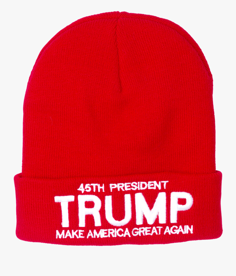 Make America Great Again Hat Png - Beanie, Transparent Clipart