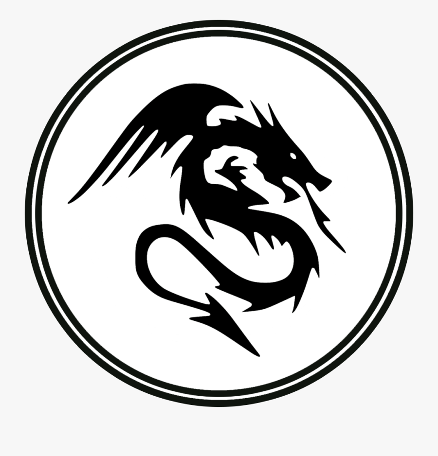 Cave Clipart Dragons - Dragon Tattoo In Black , Free Transparent ...