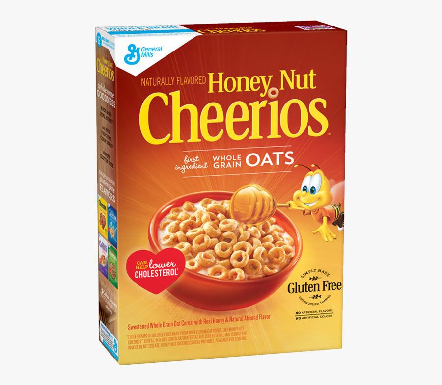 Honey Nut Cheerios, Transparent Clipart