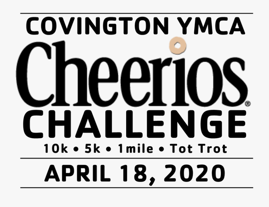 Covington Ymca Cheerios Challenge - Cheerios, Transparent Clipart