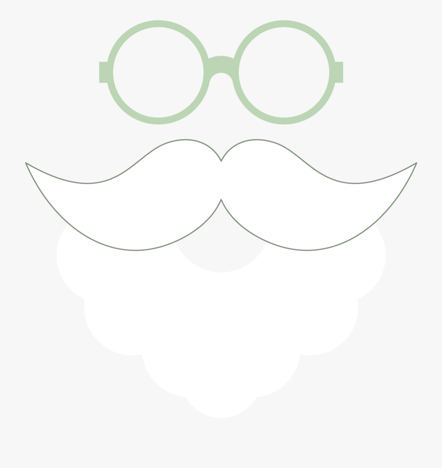 Santa Beard Png - Santa Beard For Photo Booth, Transparent Clipart