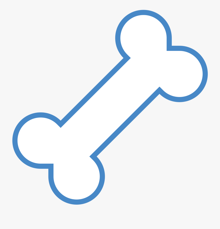 Dog Bone Icon Clipart , Png Download, Transparent Clipart