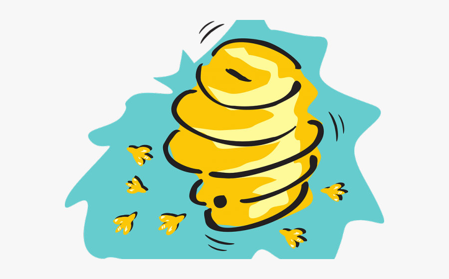 Bee Hive Clipart Bee Colony - Fairies, Transparent Clipart