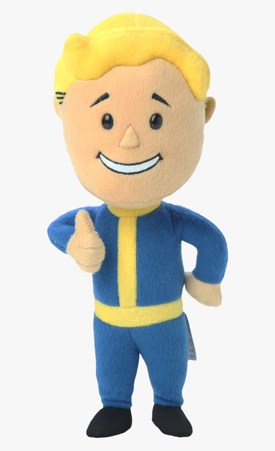 Fallout Plush Vault Boy Thumbs Up 30cm - Thumb Signal, Transparent Clipart