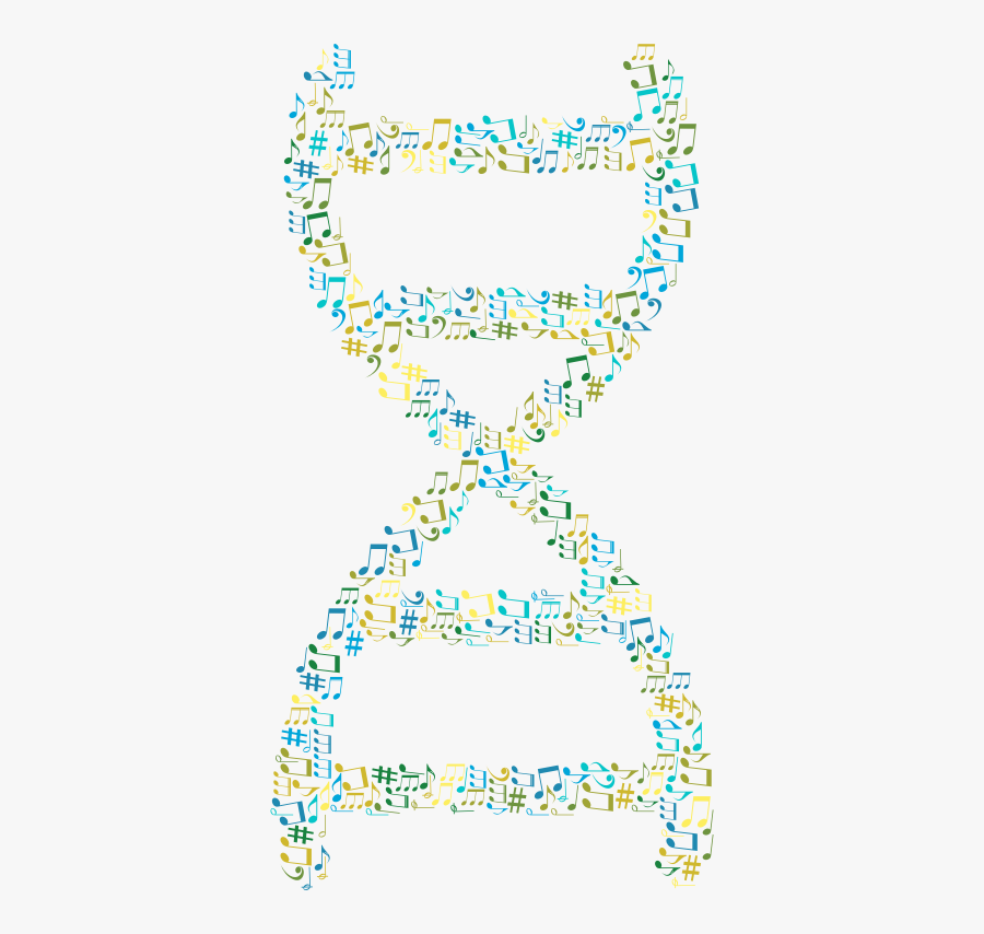 Musical Dna No Background - Portable Network Graphics, Transparent Clipart