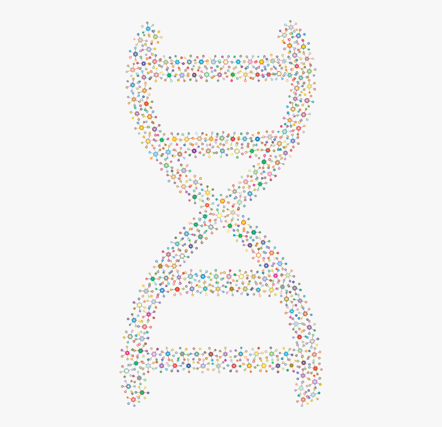 Abstract Molecular Dna Prismatic - Dna Abstract Svg, Transparent Clipart