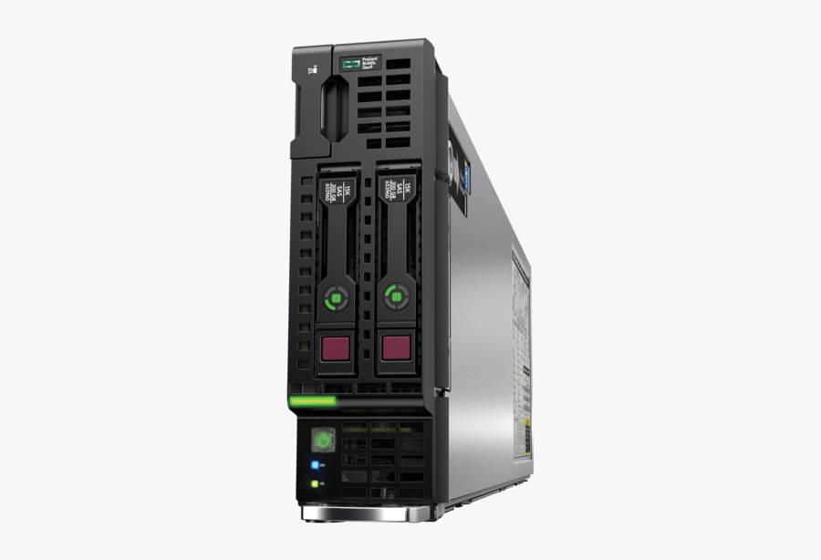 Hewlett-packard Hp Blade Server Computer Bladesystem - Blade Hp Bl460c G9, Transparent Clipart
