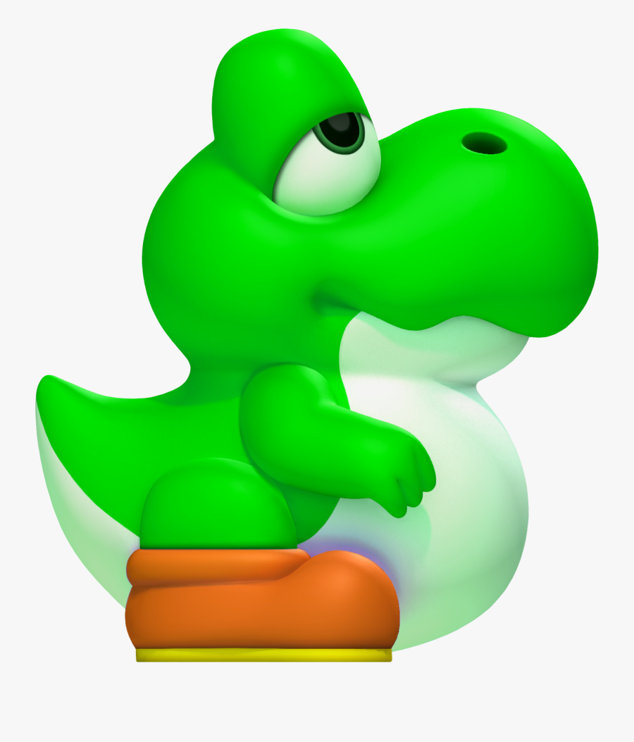 [​img] - Super Mario Bros Baby Yoshi, Transparent Clipart