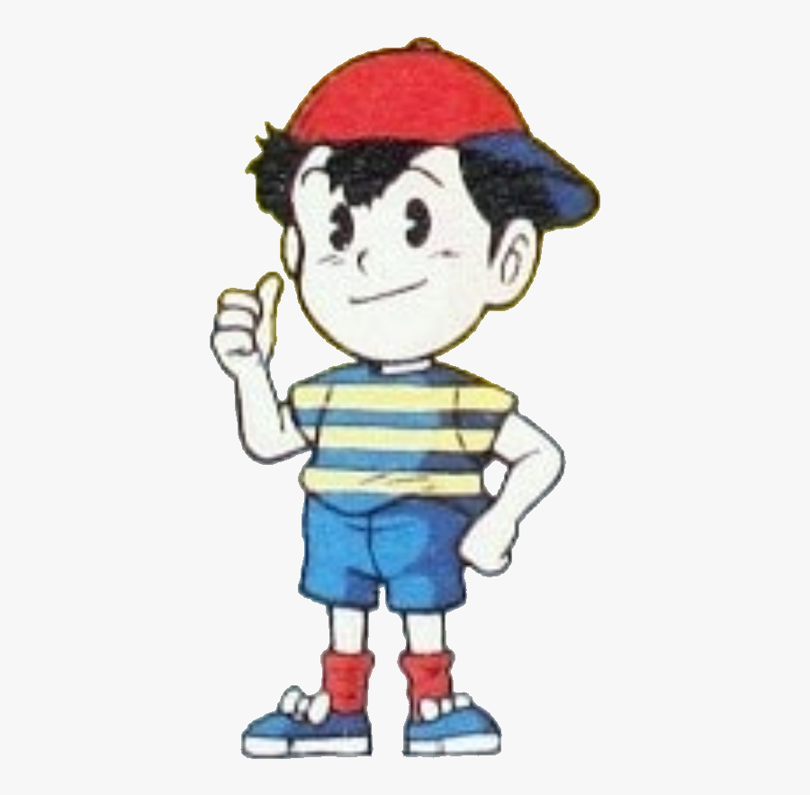 Ness Thumbs Up, Transparent Clipart