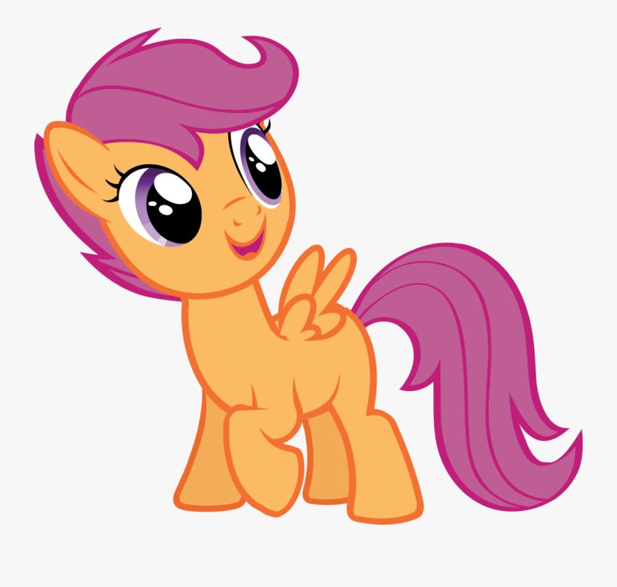 Transparent Simple Png Free - My Little Pony Scootaloo, Transparent Clipart