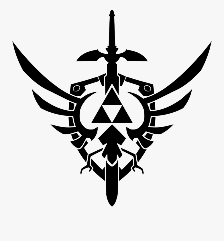 Transparent Triforce Png - Legend Of Zelda Logo Triforce, Transparent Clipart