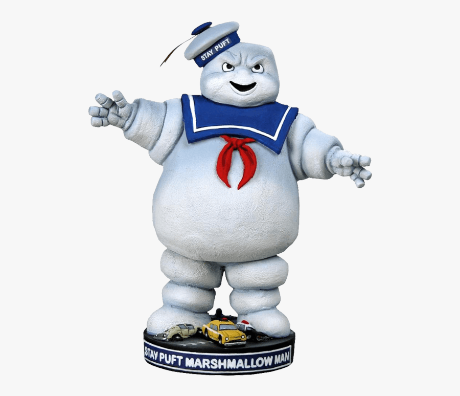 Ghostbusters Head Knocker Stay Puft - Stay Puft Marshmallow Man Transparent, Transparent Clipart