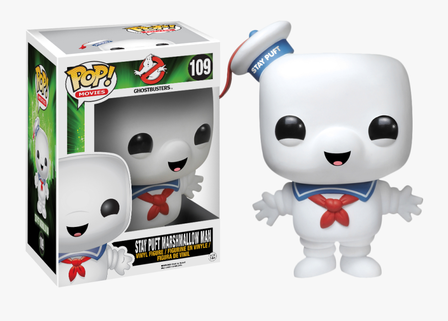 Transparent Marshmellow Png - Stay Puft Marshmallow Man Pop, Transparent Clipart