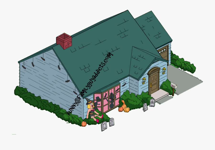 Quagmire House Halloween Decorations - Quagmire House Layout, Transparent Clipart