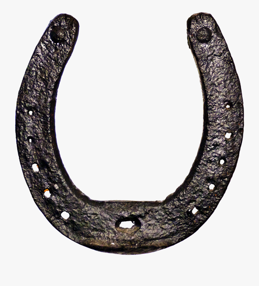 Horseshoe Dirk Dunkel Luck - Horseshoe Transparent, Transparent Clipart
