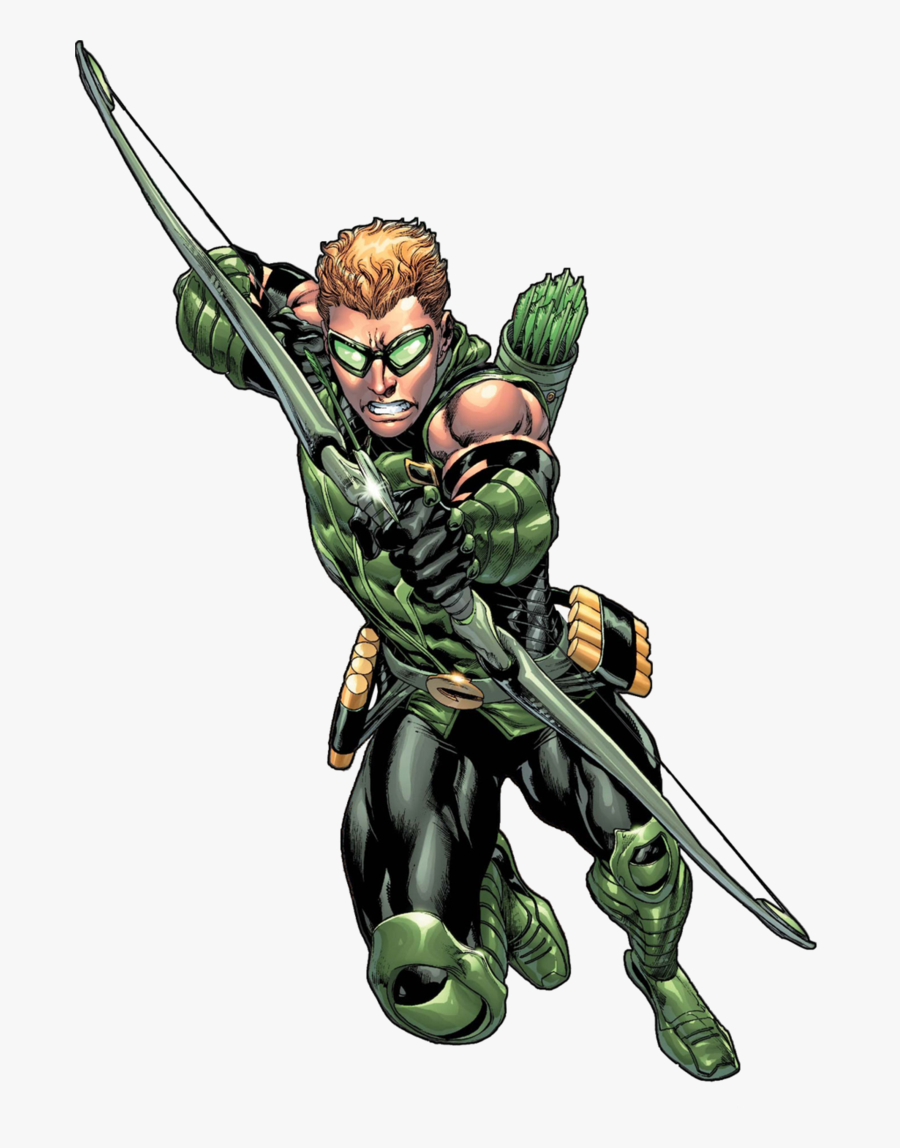Green Arrow Costume Design - Green Arrow Comic Png, Transparent Clipart