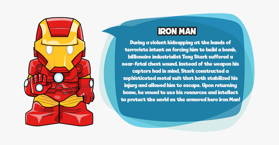 Iron Man, Transparent Clipart
