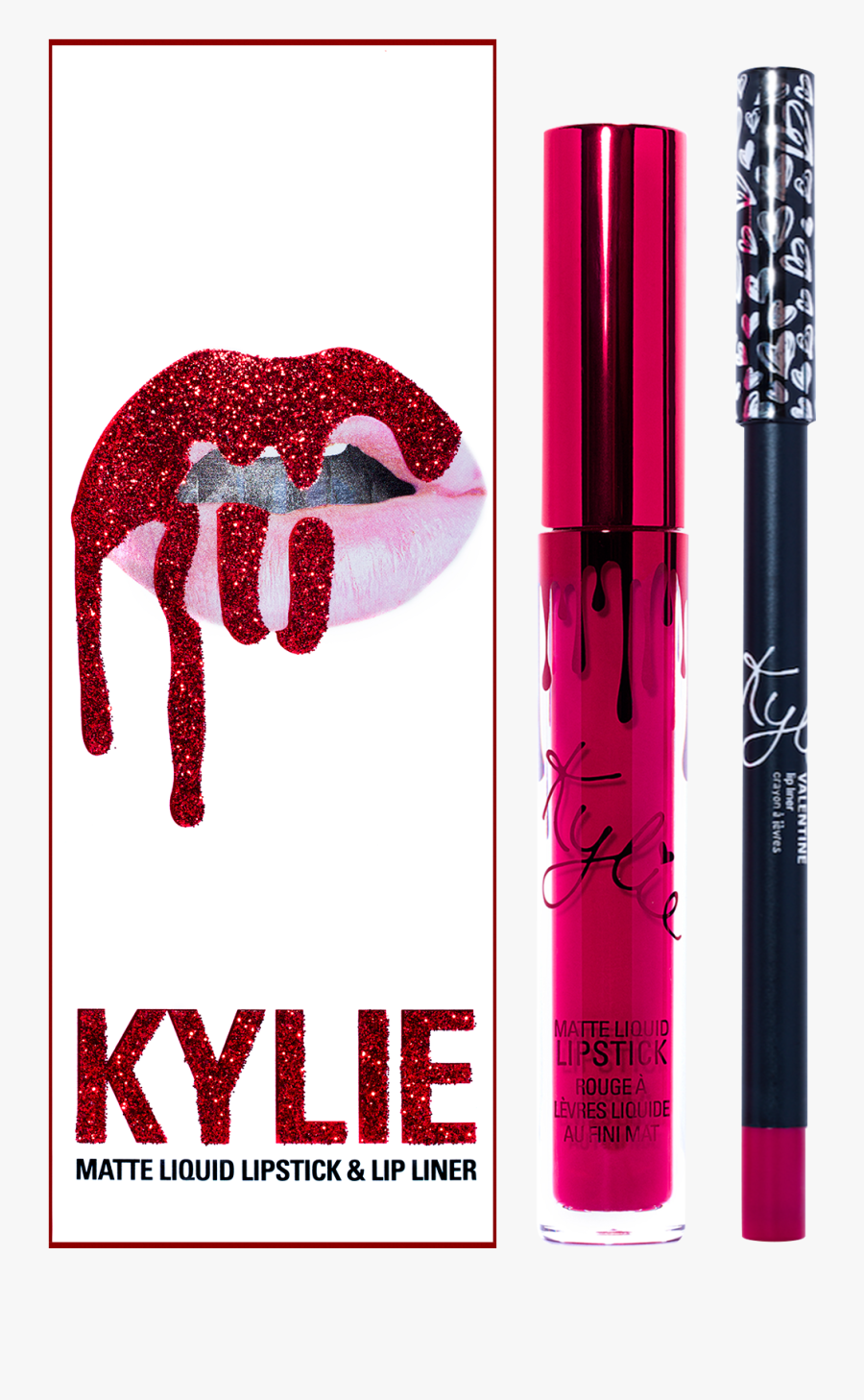 Kylie Jenner Lips Png - Kylie Valentine Lip Collection, Transparent Clipart