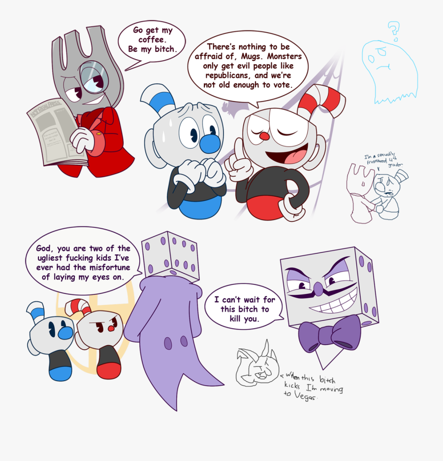 I’ve Been Watching Too Much Of That Ghost Stories Dub - Cartoon, Transparent Clipart