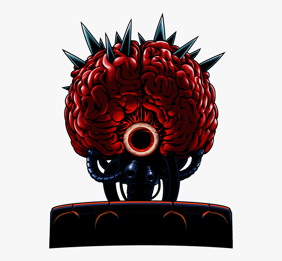 Metroid Mother Brain, Transparent Clipart