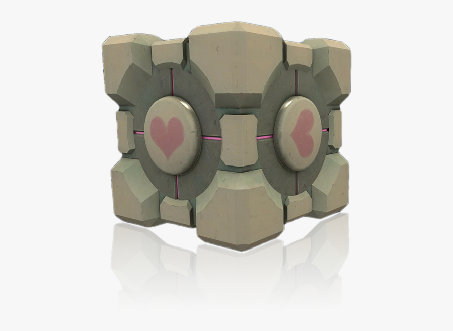 Portal 2 Glados Potato - Weighted Companion Cube Png, Transparent Clipart