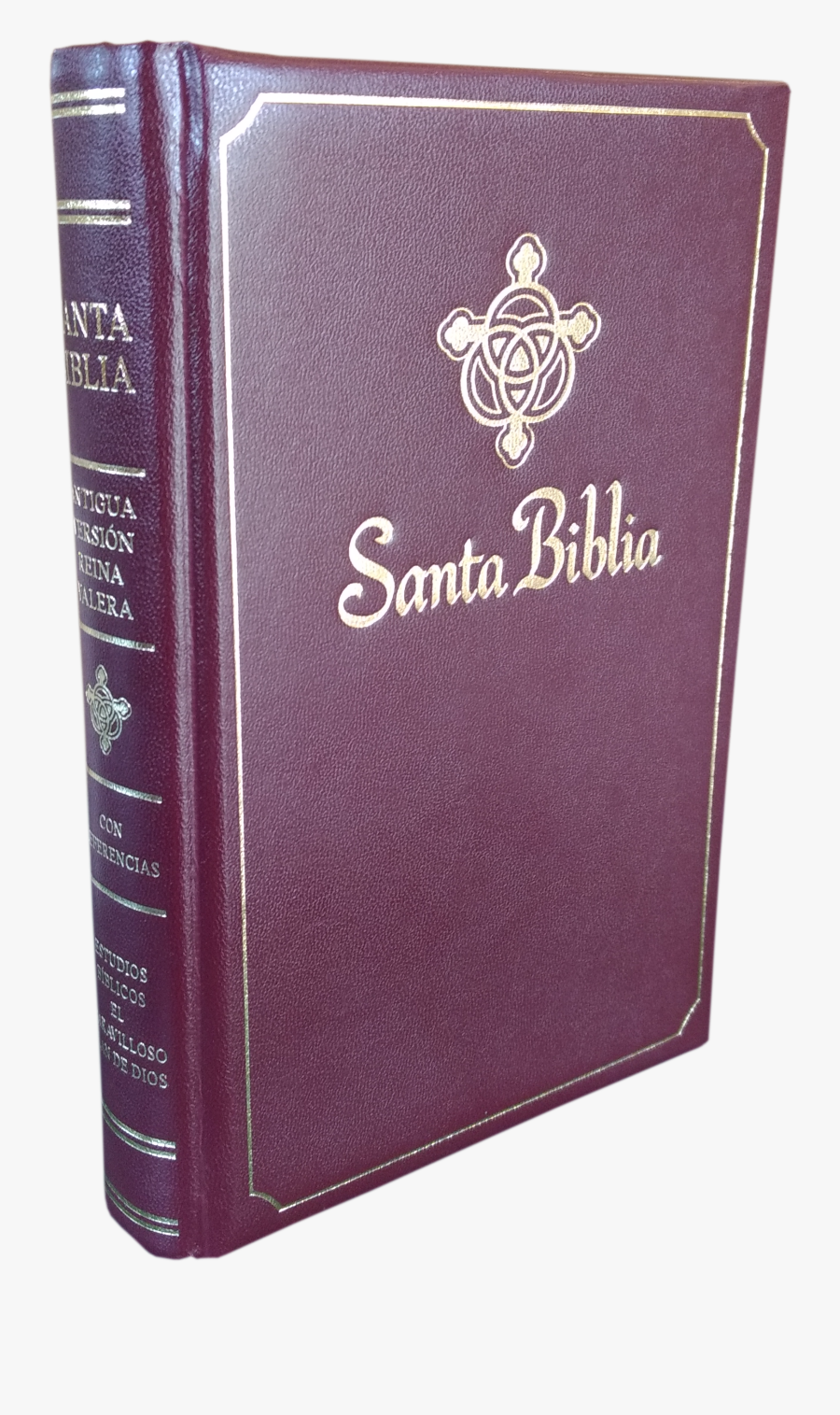 Rv1979 Biblia With Study Helps - Book Cover, Transparent Clipart