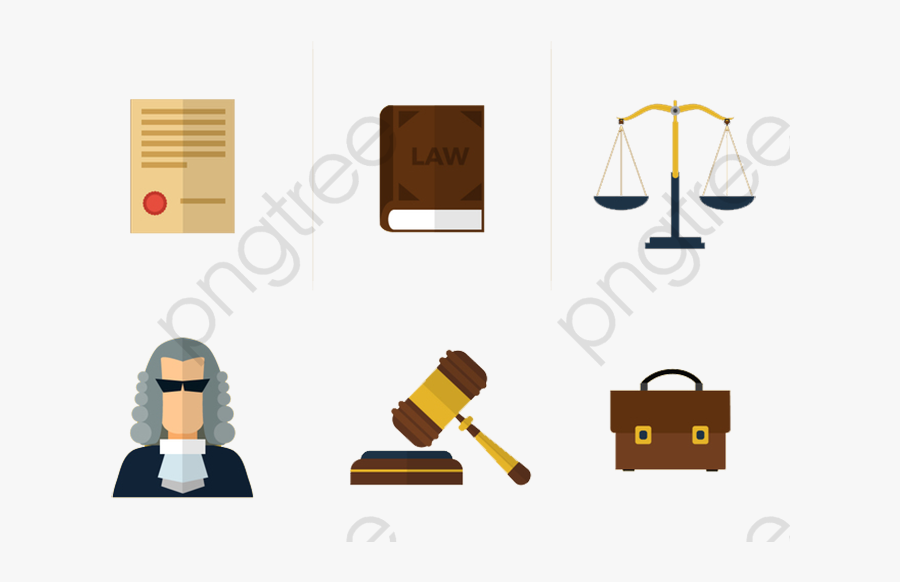 Judge Solemn Constitutional Law - Law Court Vector, Transparent Clipart