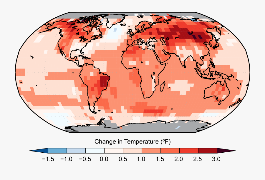 Average Global Temperature Is Increasing, Transparent Clipart