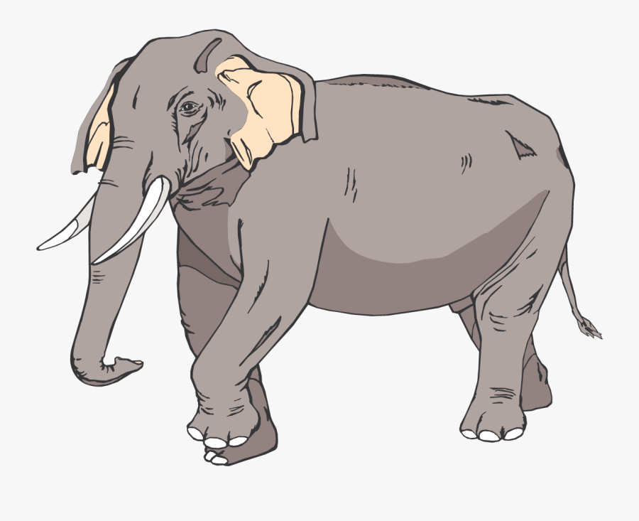Asian Elephant Clipart Public Domain - Elephant Clip Art, Transparent Clipart