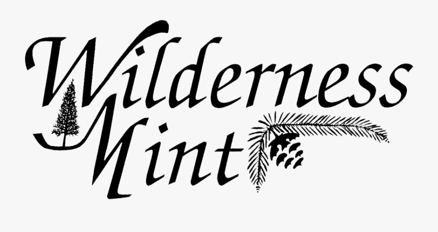 Wilderness Mint - Calligraphy, Transparent Clipart