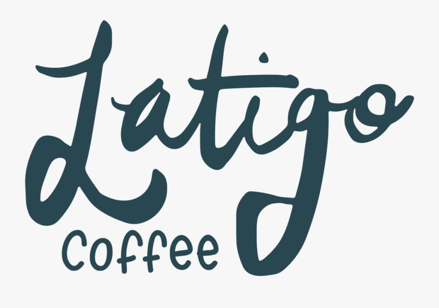 Latigo Coffee - Calligraphy, Transparent Clipart
