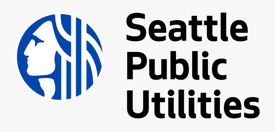 Seattle Public Utilities Logo, Transparent Clipart