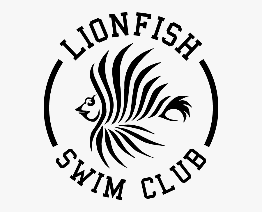 Lionfish Swim Club, Llc Logo, Transparent Clipart
