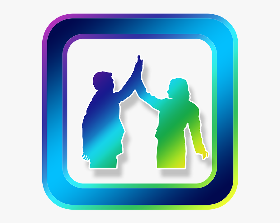 Icon, Man, Woman, Hands, Joy, Conclusion, Symbols - Icone Conclusão Png, Transparent Clipart