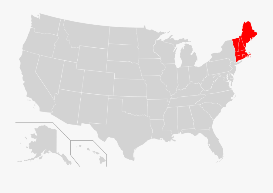 States Vector New England - 6th Circuit Court Of Appeals, Transparent Clipart
