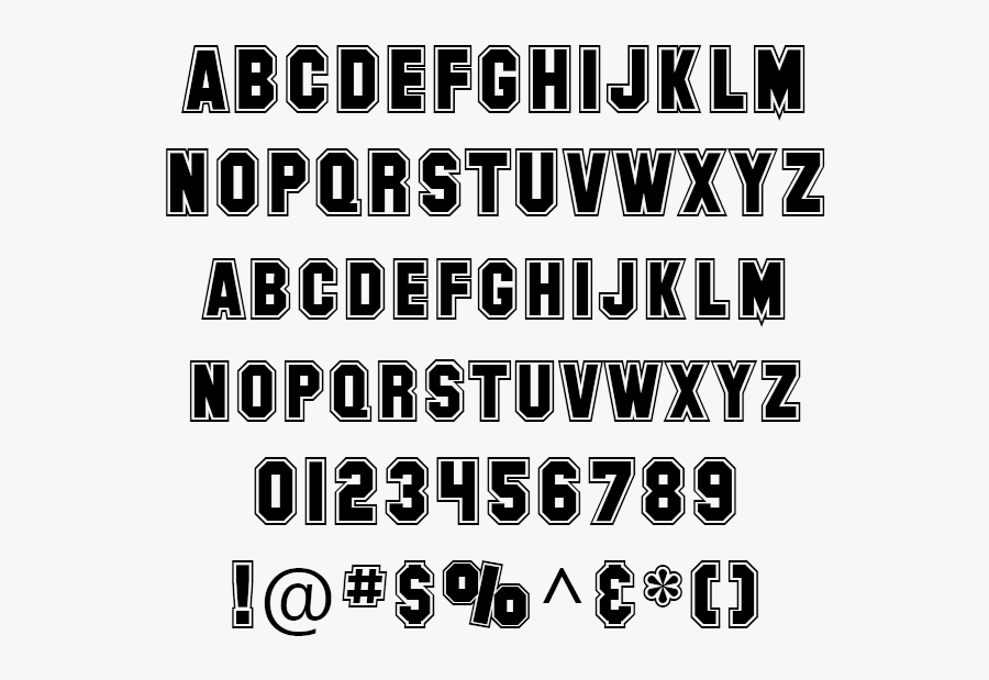 Clip Art Collection Of Free Transparent - College Font Download, Transparent Clipart