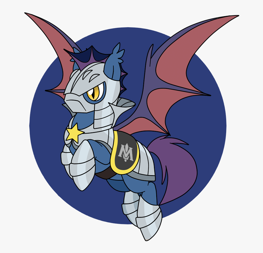 Artist Perfectpinkwater Bat - Meta Knight Pony, Transparent Clipart