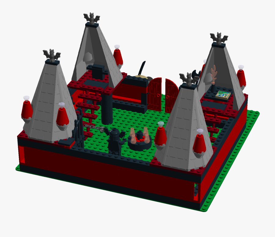 In This Rear View Of The Dark Castle, You Can See The - Medieval Architecture, Transparent Clipart