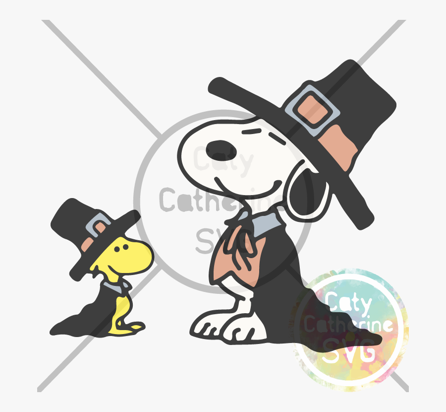 Transparent Snoopy Christmas Png - Woodstock Thanksgiving, Transparent Clipart