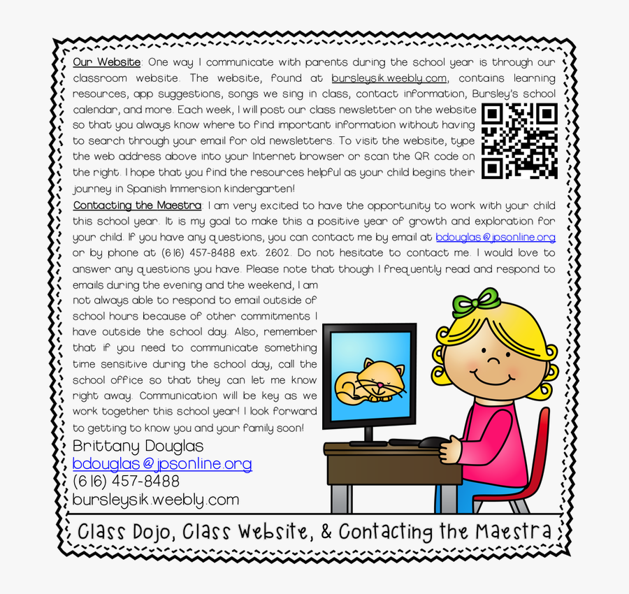 Picture - Internet Safety Kindergarten, Transparent Clipart