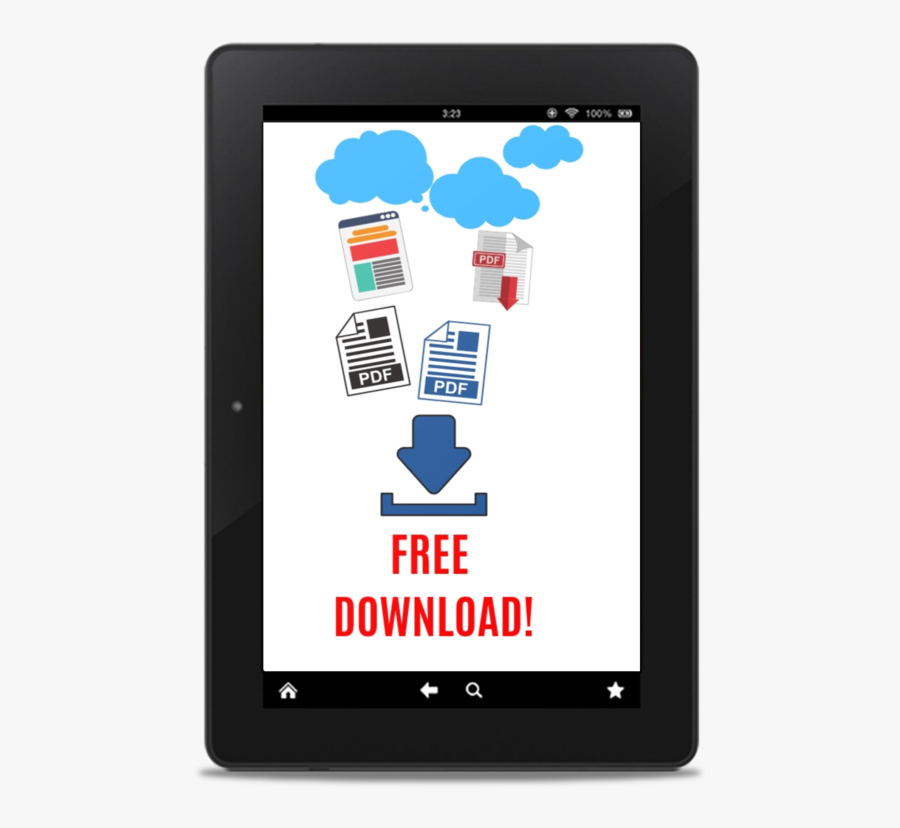 Download Tablet - Tablet Computer, Transparent Clipart
