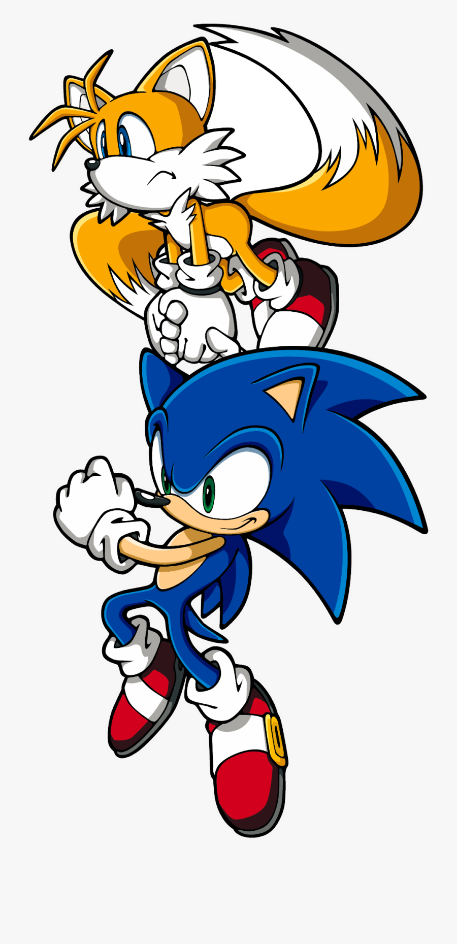 Sonic The Hedgehog And Miles Tails Prower, Transparent Clipart