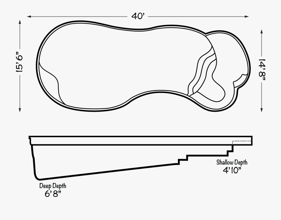 Collection Of Free Swimming Drawing Pool Download On - Swimming Pool, Transparent Clipart