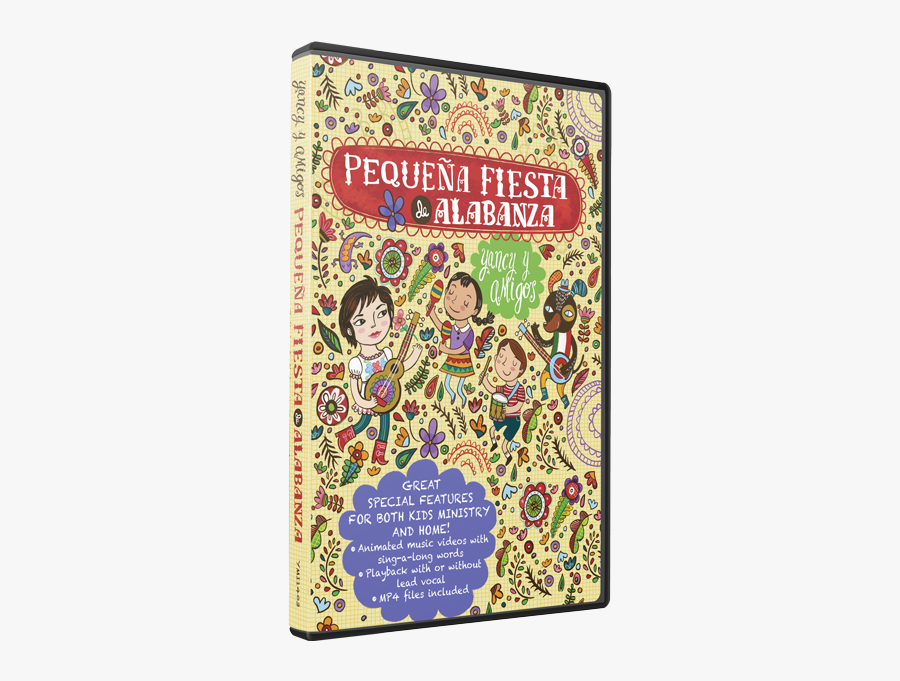 Alabanza Spanish Clipart - Book Cover, Transparent Clipart