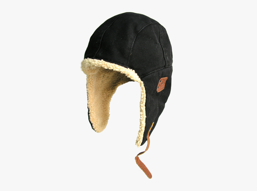 Black - Leather Helmet, Transparent Clipart