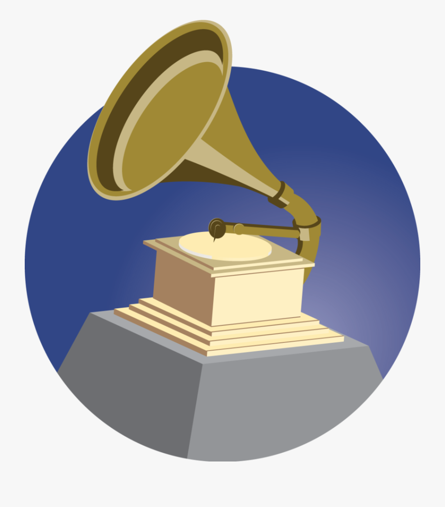 Transparent Trophy Icon Png - Grammy Icon Png, Transparent Clipart